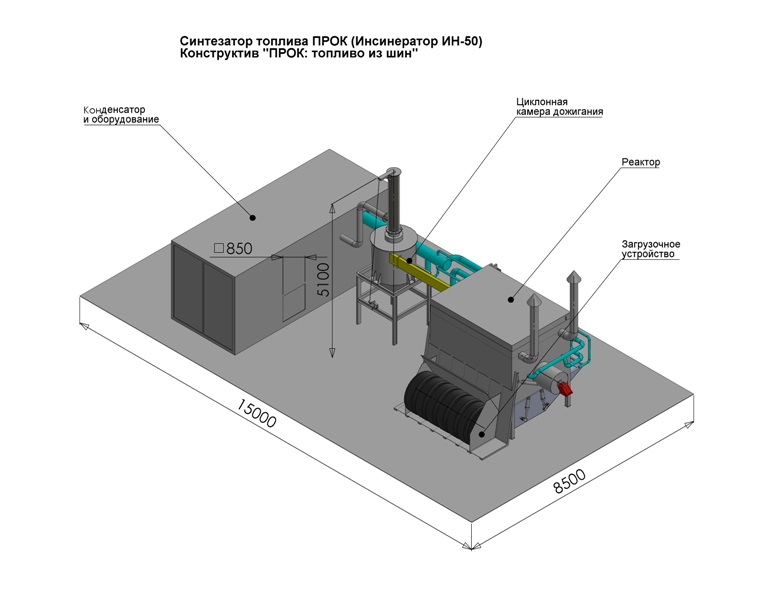 Синтезатор топлива ПРОК (новый конструктив)